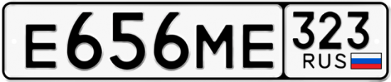 Купить номер на авто Е656МЕ 323