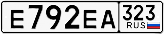 Купить номер на авто Е792ЕА 323