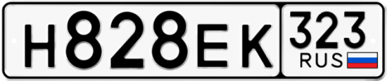 Купить номер на авто Н828ЕК 323