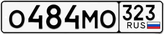 Купить номер на авто О484МО 323